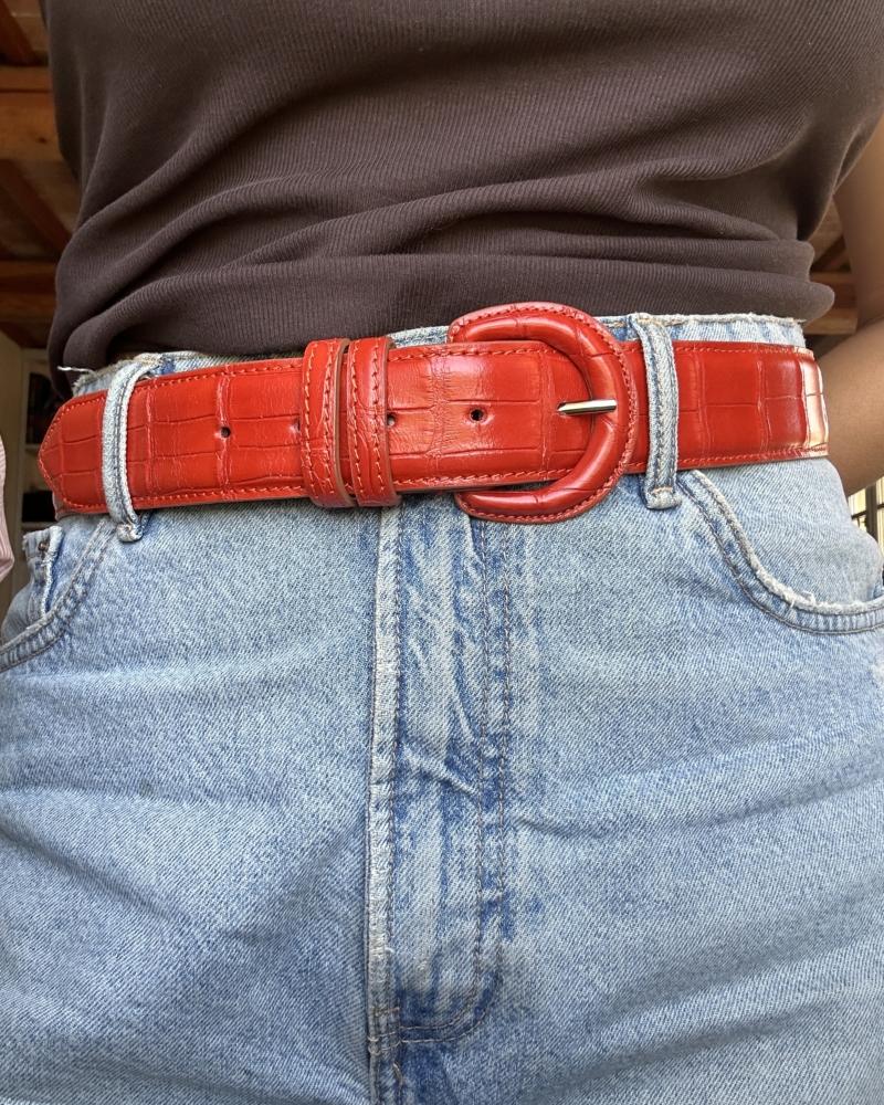 Covered Belt - Orange - Image 6