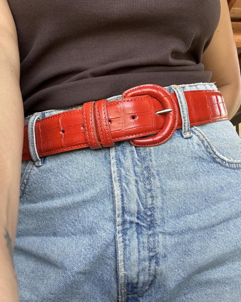 Covered Belt - Orange - Image 7
