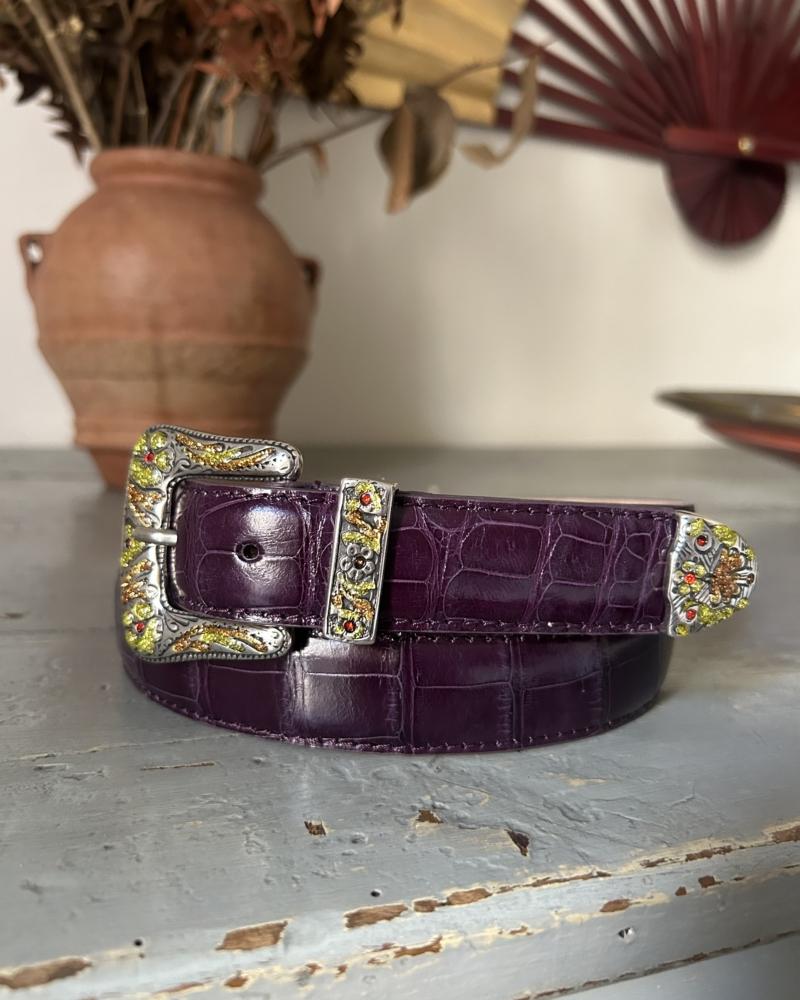 Cintura Rodeo - Viola & Senape\Arancione - immagine 2