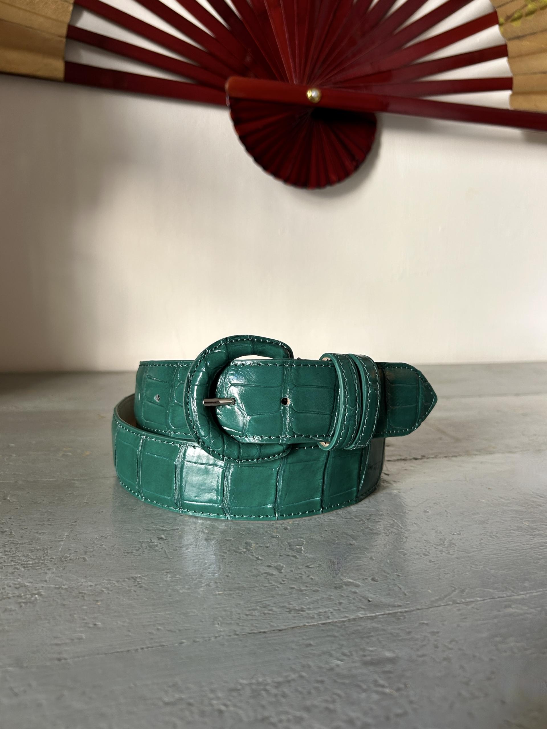 Cintura Rivestita - Verde - immagine 6