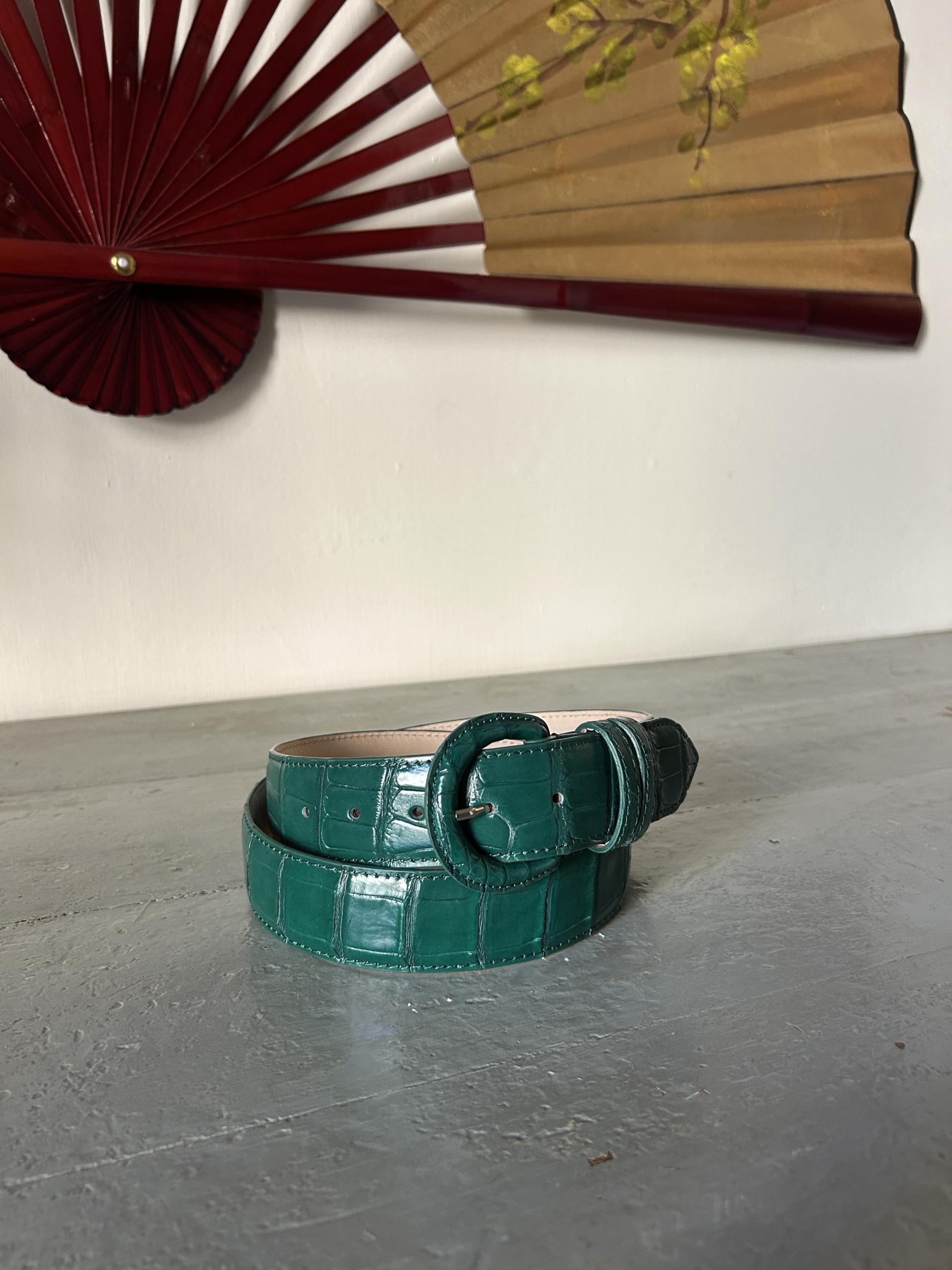 Cintura Rivestita - Verde - immagine 5