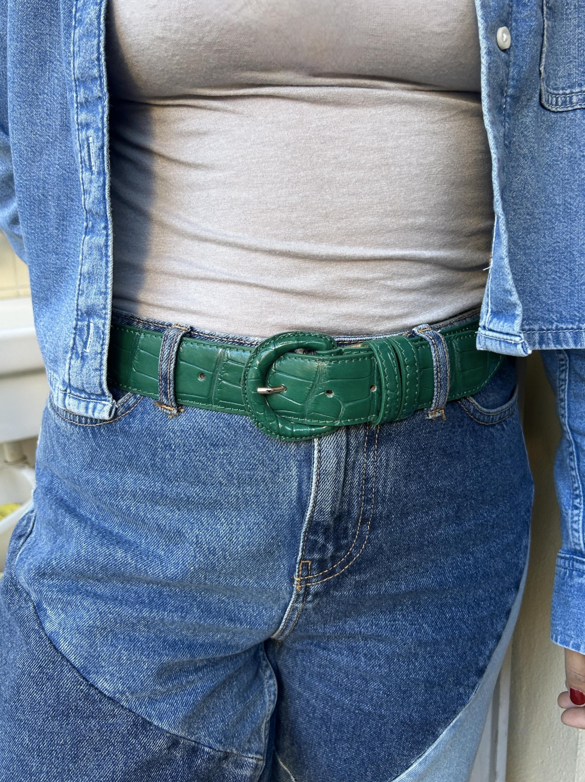 Cintura Rivestita - Verde - immagine 4